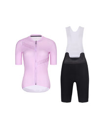 RIVANELLE maillot corto y pantalón corto - CRYSTELLE - negro/rosa